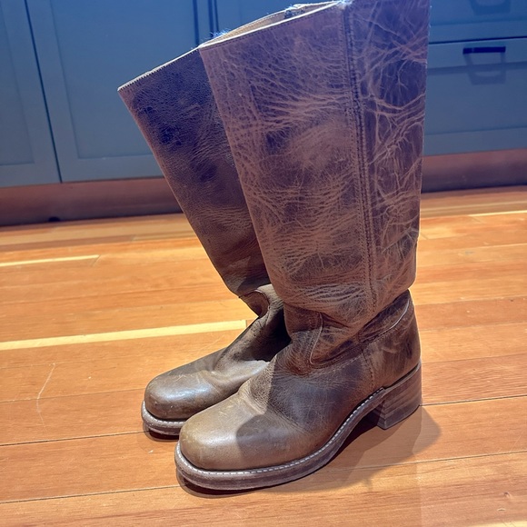 Frye Campus boots size 7.5 - Picture 1 of 3